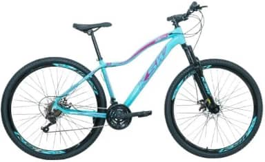 Bicicleta Bike Aro 29 MTB Alumínio KSX E KSW 21V Marchas Index Cabeamento Interno Feminina