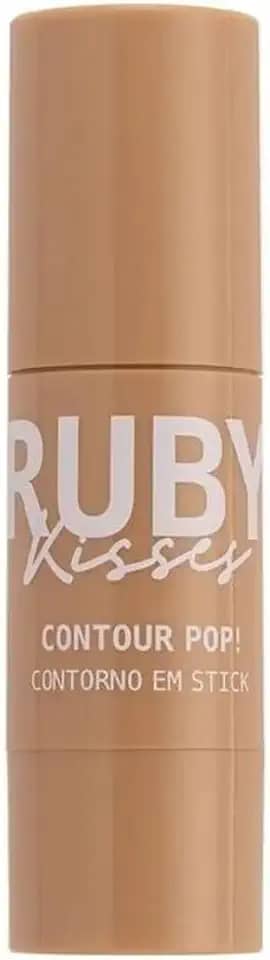 Ruby Kisses, Ruby Kisses Contorno em Stick Contour Pop 5g Cor: Frappe Pop