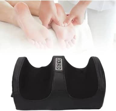 Massageador Elétrico De Pés Pernas ou Braços Massagem Relaxante Terapêutica Anti Stress com Shiatsu Bivolt