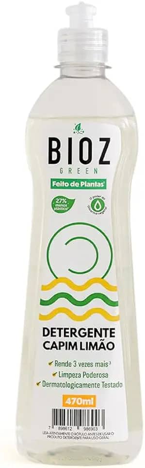Bioz Green Detergente Capim Limão - Bioz 470Ml