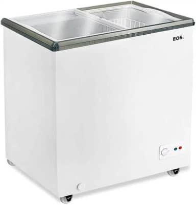 Freezer Expositor Horizontal Eos 176 Litros Dupla Ação Eeh200 220v