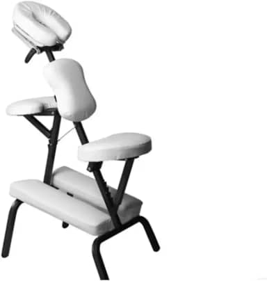 Cadeira de Massagem Quick Massagem Shiatsu Dobrável Portátil com Bolsa GoldLife (Branco)