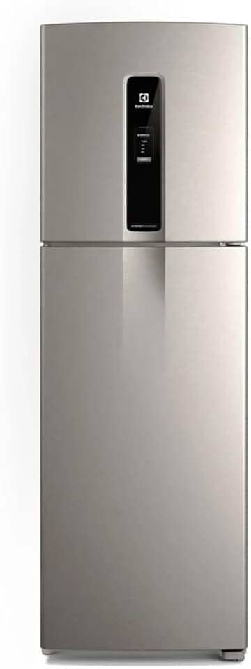 Geladeira Electrolux Frost Free Inverter 410L Efficient com AutoSense Inox Look (IF46S) 220V