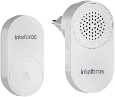 Campainha Sem Fio sem Bateria CIK 102 Branca Intelbras