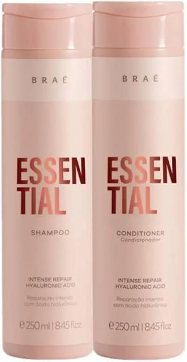 Braé Essential - Duo Shampoo 250ml + Condicionador 250ml