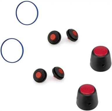 2 Kits Borracha Panela Pressão 2,5L e 4,5L pino e válvula