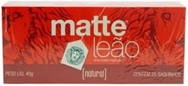 Leão Chá Matte Natural Fuze Com 25 Saquinhos