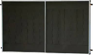 Placa Coletor Solar Banho Horizontal Aço Inox 200x100 Ribsol