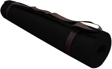 Tapete Para Yoga em EVA, Preto, Evamax, 170x60cm
