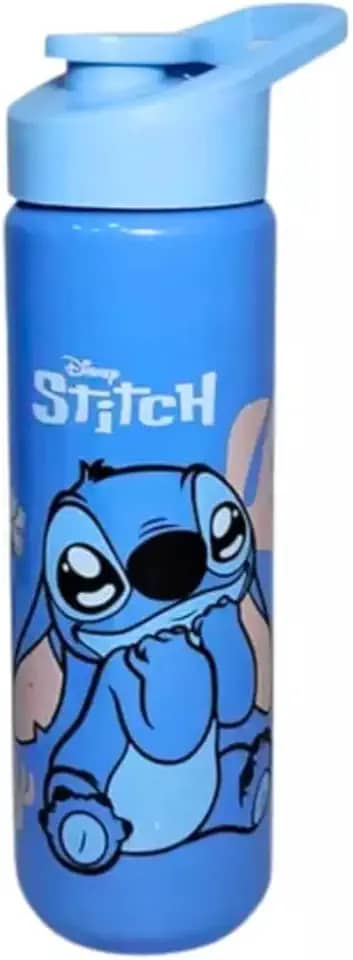 Garrafa Squeeze Stitch Disney 700 ml BPA FREE (Tampa Azul)