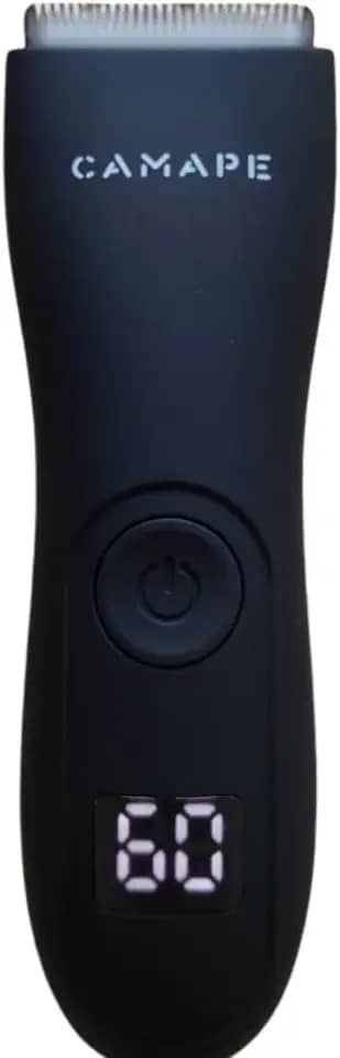 Maquina Maquininha de Raspar Barbear Pelos Íntimos Homem com lâmina cerâmica não belisca não machuca aparador virilha íntimo raspar cabelos barba corpo pezinho axila peito perna bivolt e a prova d'agua