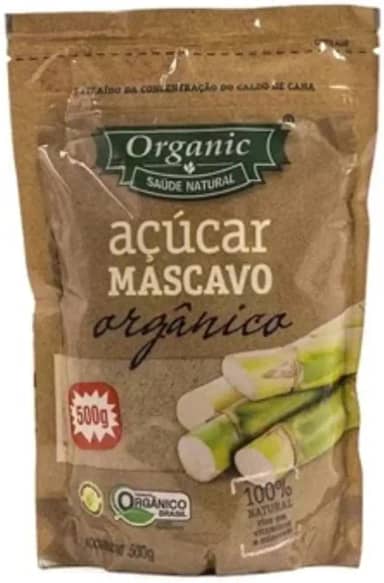 Kit 3X: Açúcar Mascavo Orgânico Organic 500g