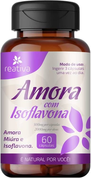 Suplemento Alimentar Feminino Mulheres Menopausa - 60 Cápsulas 500mg por Dose