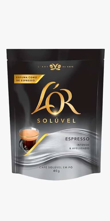 CAFÉ LOR SOLÚVEL ESPRESSO SACHÊ