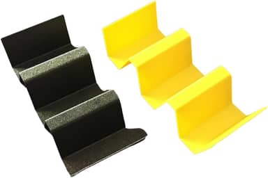 Kit Suportes Triplo Para Tacos Mexicanos Mexicanos (5, Preto)