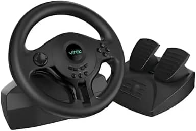 VOLANTE GAMER COM PEDAL GW180 VINIK PARA PC / PS4 / XBOX/SWITCH