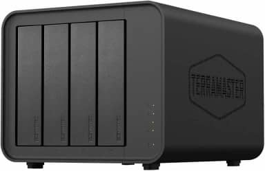 TERRAMASTER F4-424 NAS Storage 4Bay, N95 Quad-Core CPU, 8 GB DDR5 RAM, 2,5 GbE Port x 2, Network Attached Storage com alto desempenho (Diskless)