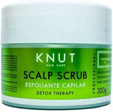 Scalp Scrub KNUT 300g - Esfoliante para couro cabeludo: limpa, oxigena e refresca