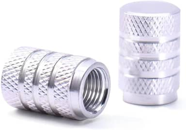 Western PN-50 Tampas Válvula de Pneu, Preto, 4 unidades