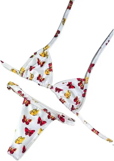 Biquíni de Fita para Bronze Marquinha com Regulagem e Forro – Fio Dental Sem Bojo, Conforto e Estilo para o Verão