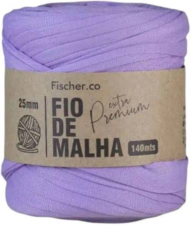 Fio de Malha Extra Premium Fischer 25mm x Rolo com 140m (69 LAVANDA)