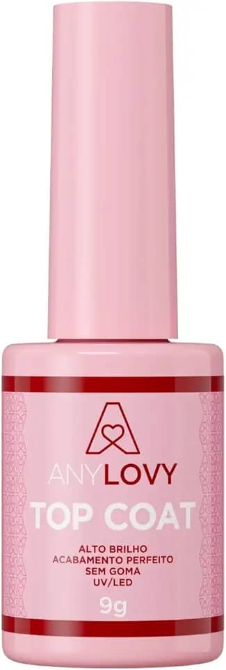 Top Coat Anylovy 10ml – Brilho Extremo e Longa Duração