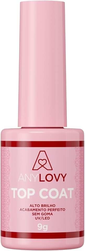 Top Coat Anylovy 10ml – Brilho Extremo e Longa Duração