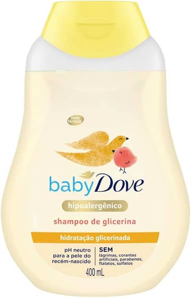 Baby Dove Shampoo Hidratação Glicerinada 400 ML