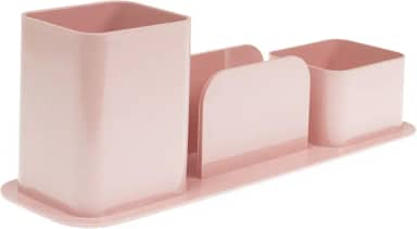 Porta lembrete/lápis/clips rosa 3031.w Dello