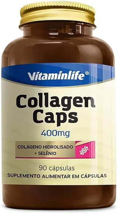 Collagen Caps - 90 Cápsulas - VitaminLife