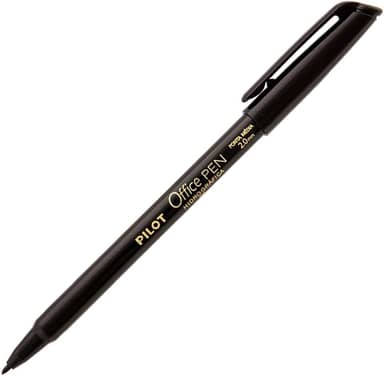 Caneta Hidrográfica, Pilot, Office Pen, 1420004PR, 2.0 mm, Preto