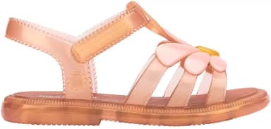 Mini Melissa Hip Bloomy Baby Marrom Perolado Rosa 35902