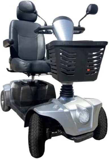 Scooter Elétrica CS Dobrável até 150Kg Assento 45cm Dellamed