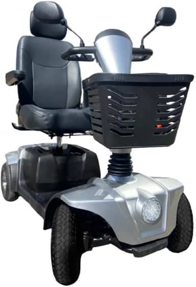 Scooter Elétrica CS Dobrável até 150Kg Assento 45cm Dellamed