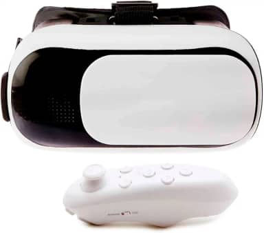 Óculos Vr 2.0 Realidade Virtual + Controle Cardboard 3d
