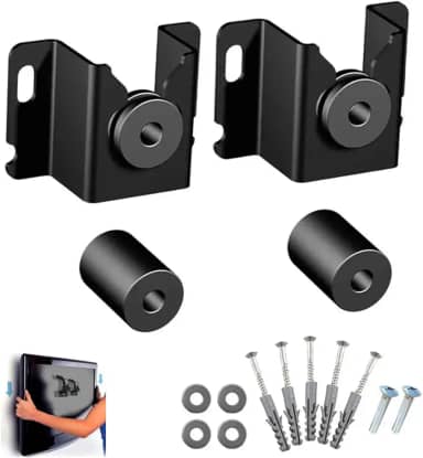 Suporte Universal para TV de 10' a 80' Ajustável Fixo e Inclinável com Instalação Segura para LED, LCD e Smart TV