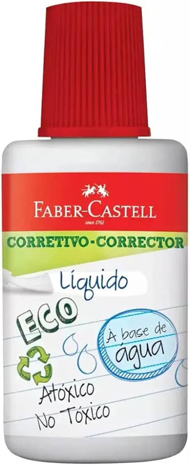 Corretivo, Faber-Castell, SM/107070, Branca