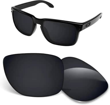 Lentes de substituição premium compatíveis com óculos de sol Oakley Holbrook OO9102 | Antiarranhões | 1,5 mm de espessura