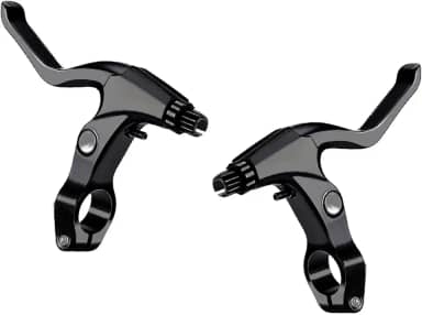 Um par de alavancas de freio de bicicleta Alavancas de freio de bicicleta de liga de alumínio universal acessório de equipamento de ciclismo para mountain road bicicleta dobrável montanha infantil 2,2
