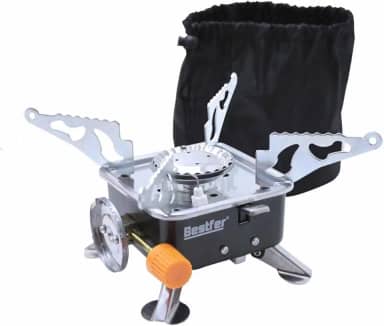 Fogareiro Portatil Dobravel Fogão a Gas para Camping e Viagem Bestfer BFH3007