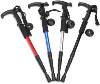 Bastão Caminhada Bengala Trilha Retrátil Aluminio