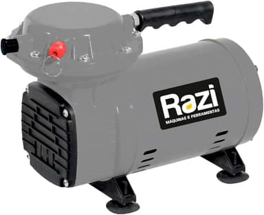 Razi Compressor de Ar Direto 1/2CV 450W Bivolt – Compacto, Bivolt e Pronto pra Qualquer Serviço