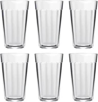 Conjunto 6 Copos Americano Original 450ml Vidro Nadir Figueiredo (2910)