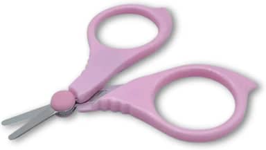 Tesoura de Unhas para Bebê, Aço Inox Ponta Arredondada, Segurança e Precisão para Recém-Nascidos, Unhas de Mãos e Pés