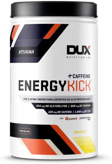Dux Nutrition Energy Kick Caffeine 1000g - Abacaxi