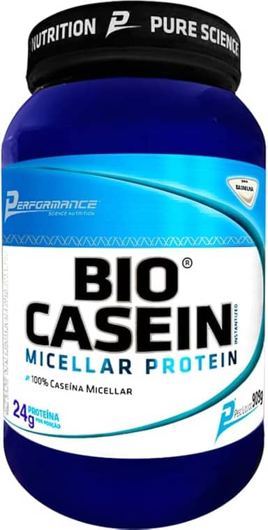 Caseína Micelar em pó Bio Casein 909g - Performance Nutrition (Baunilha)