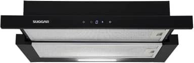 SUGGAR DEPURADOR DE AR SLIM TOUCH DE EMBUTIR 80CM PRETO 220V DE82THPT