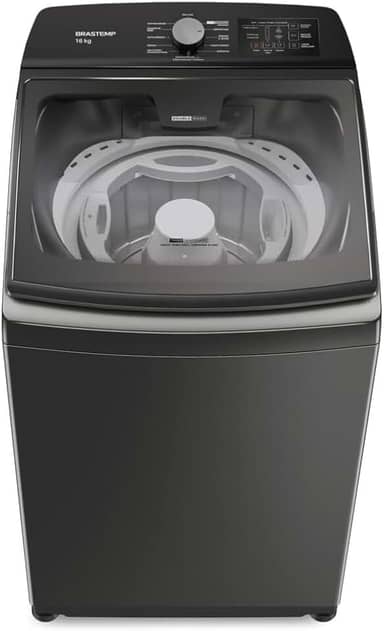 Máquina de Lavar Brastemp 16kg Titânio com Tecnologia Double Wash e Ciclo Tira Manchas Advanced-BWD16A9 220V