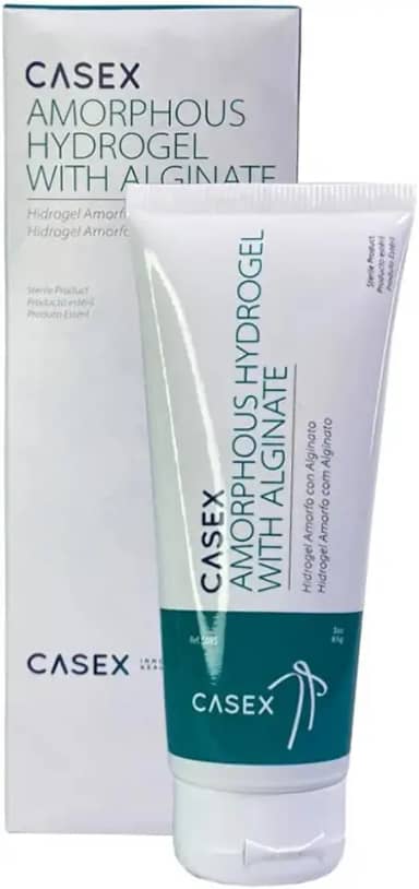 Pomada Ally Gel Hidrogel Casex – Tratamento de Feridas, Úlceras, Cortes, Abrasões e Queimaduras |1 Unidade