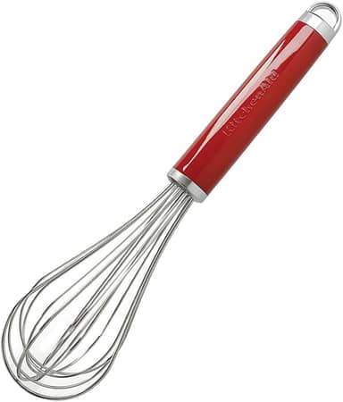 KitchenAid Batedor manual de aço inoxidável – Empire Red